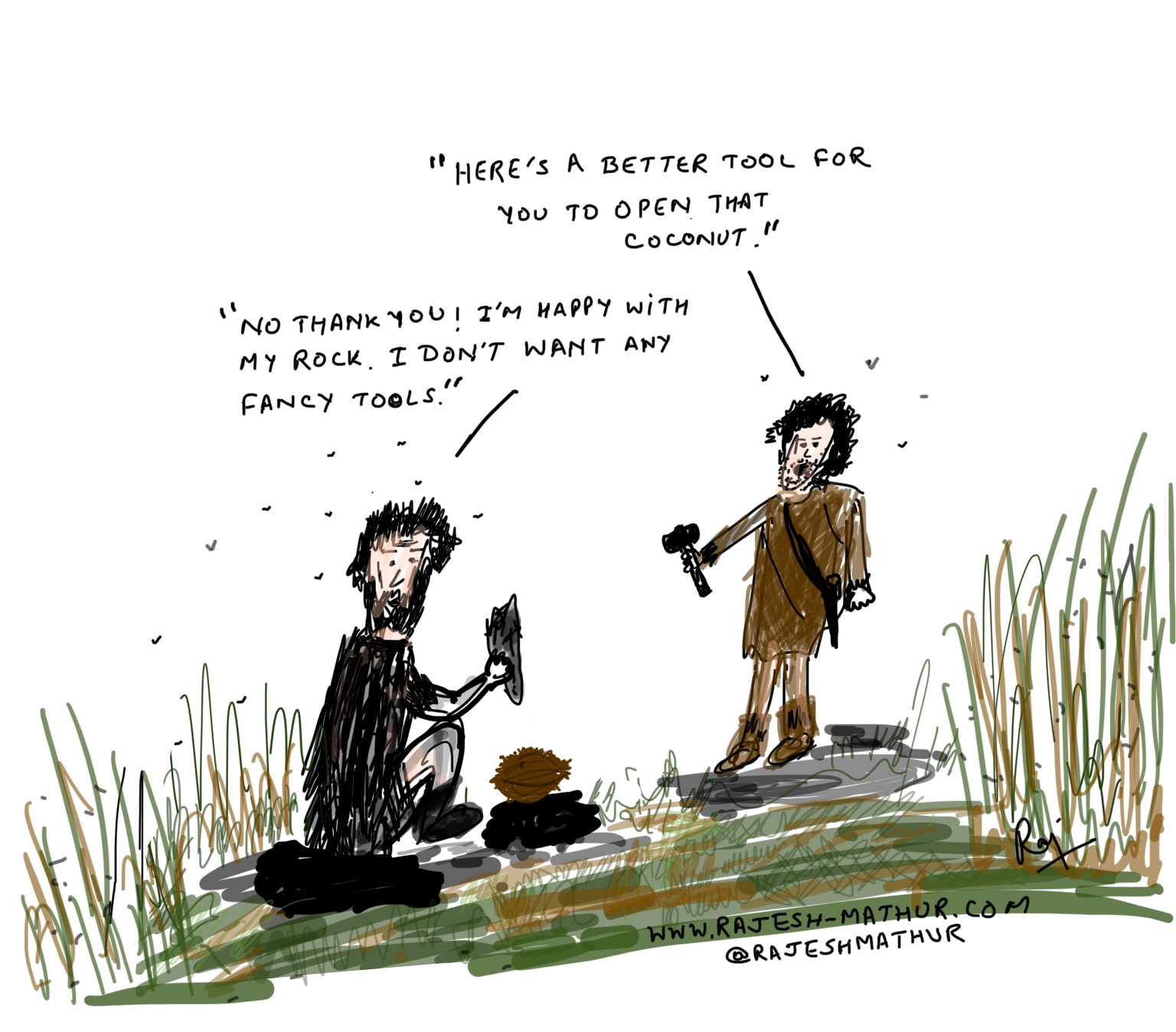 Cartoon about better processes