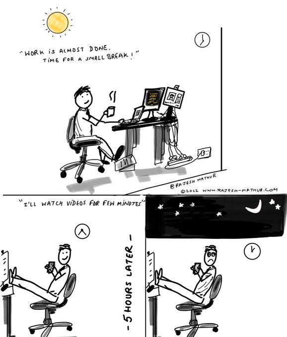 A person providing feedback to other while hiding his face.